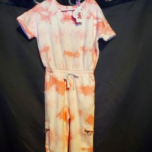 Girls Justice Tie-Dye Romper